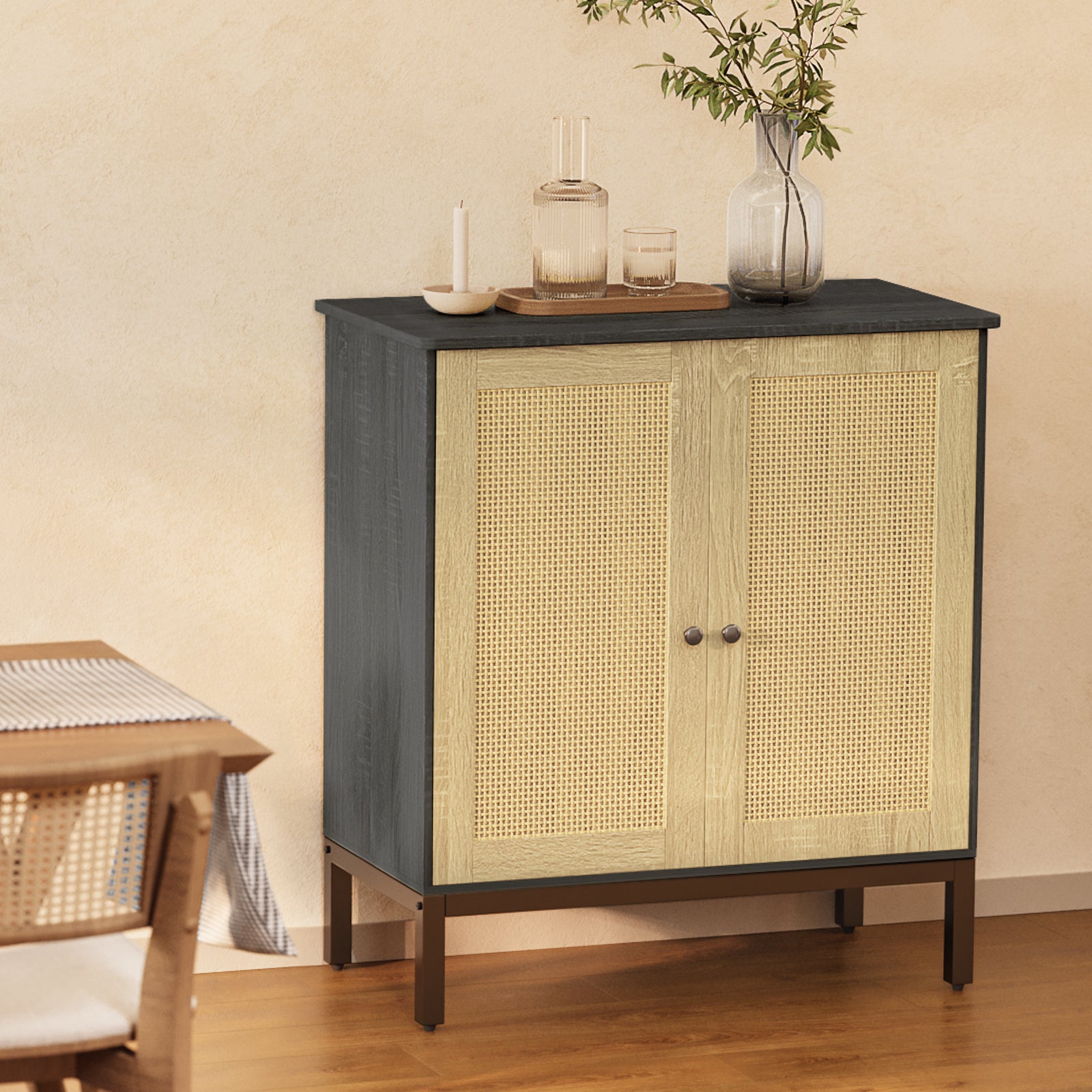 Rattan Buffet Storage Cabinet – Gizoon