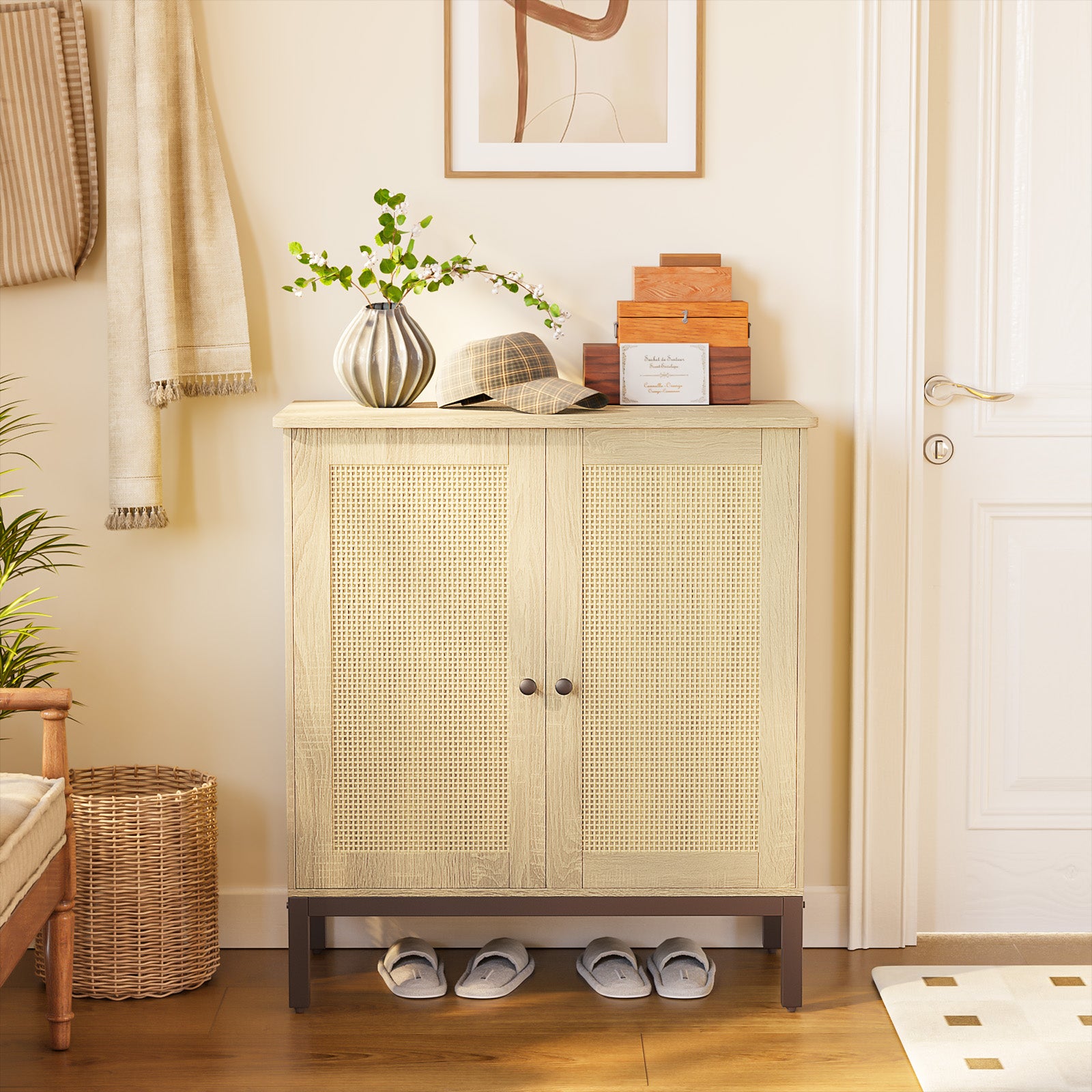 Rattan Buffet Storage Cabinet – Gizoon