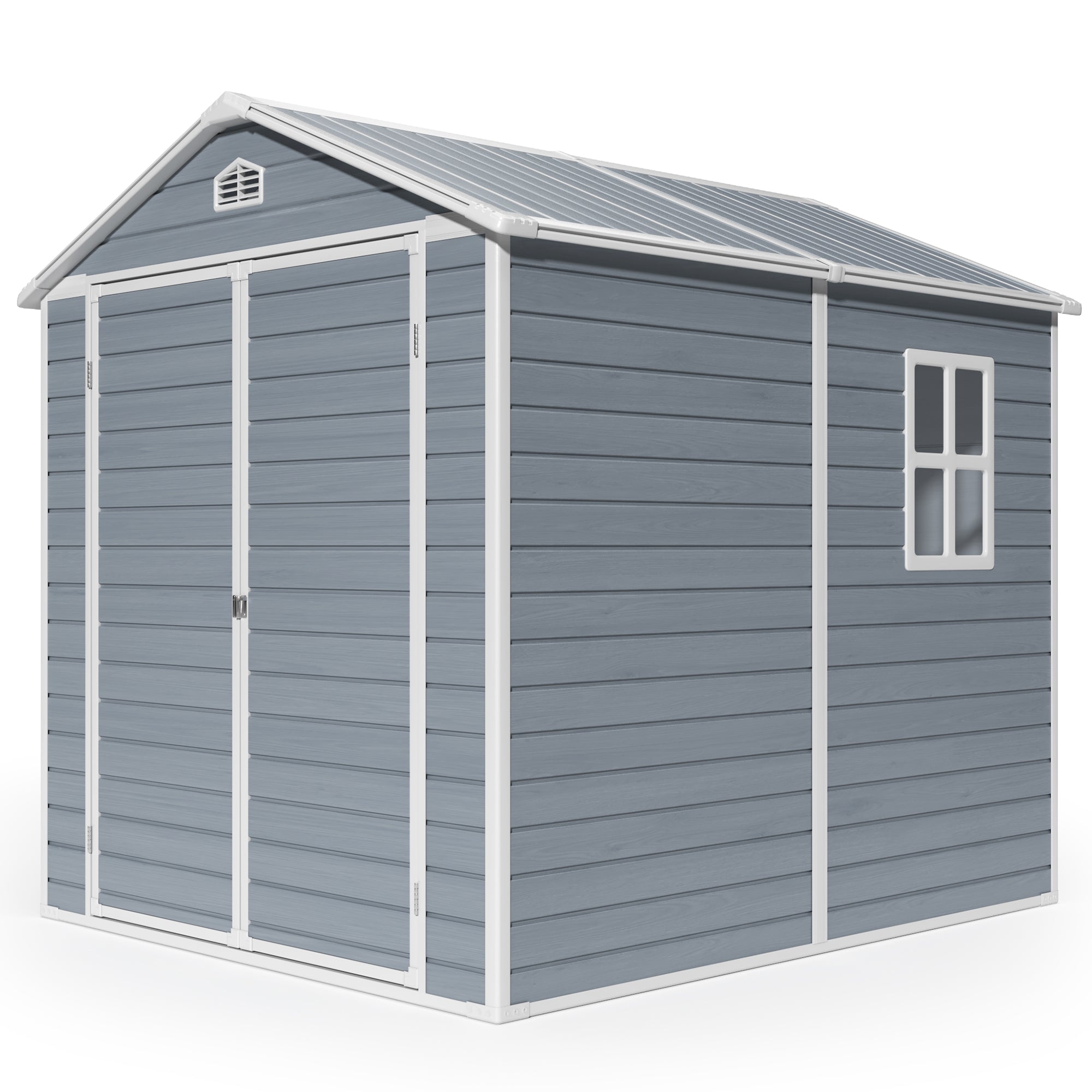 Gizoon 8x6 FT Outdoor Storage Shed with Floor