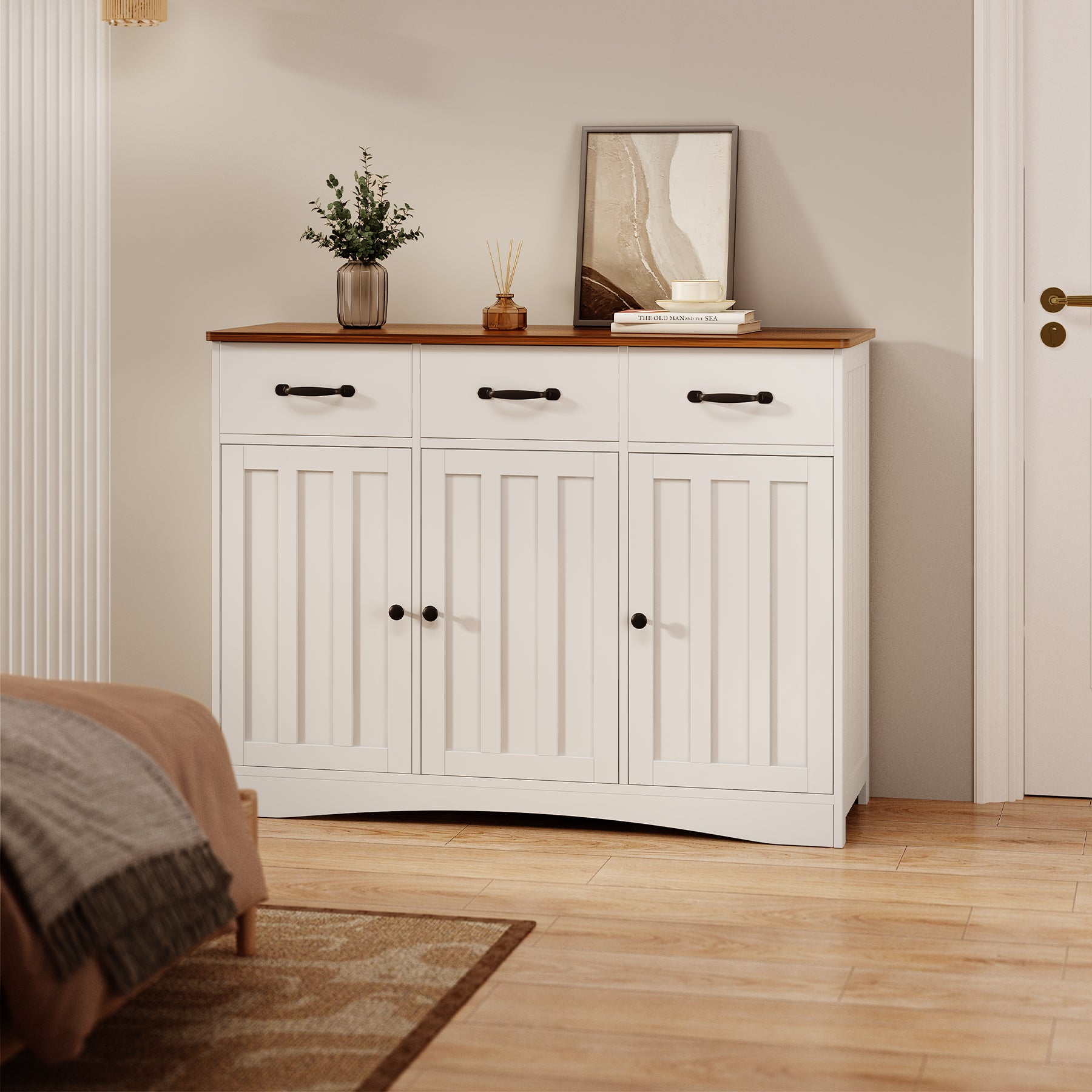 Farmhouse Storage Cabinet – Gizoon