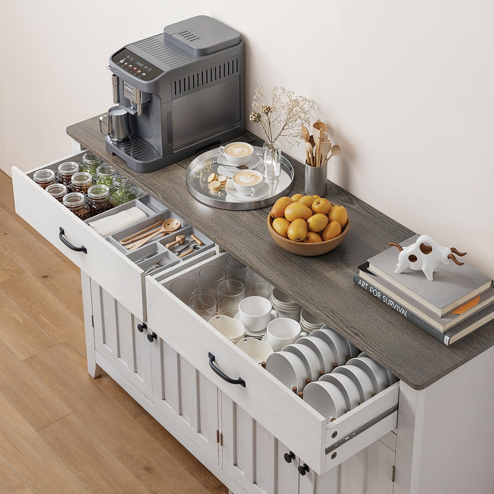 55" Sideboard Buffet Cabinet – Gizoon