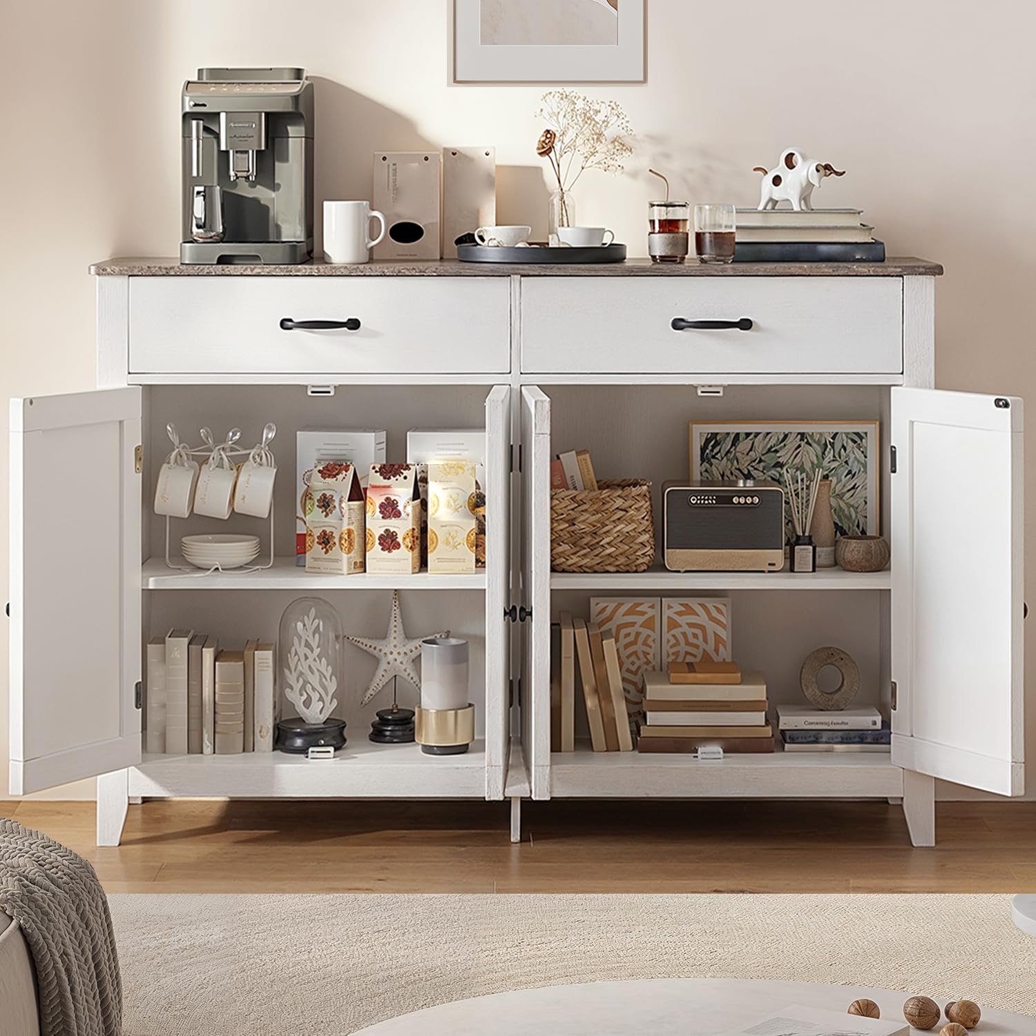 55" Sideboard Buffet Cabinet – Gizoon
